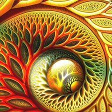 Схема вышивки «Фроктал2»