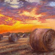 Схема вышивки «сенокос»