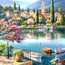 Схема вышивки «природа»