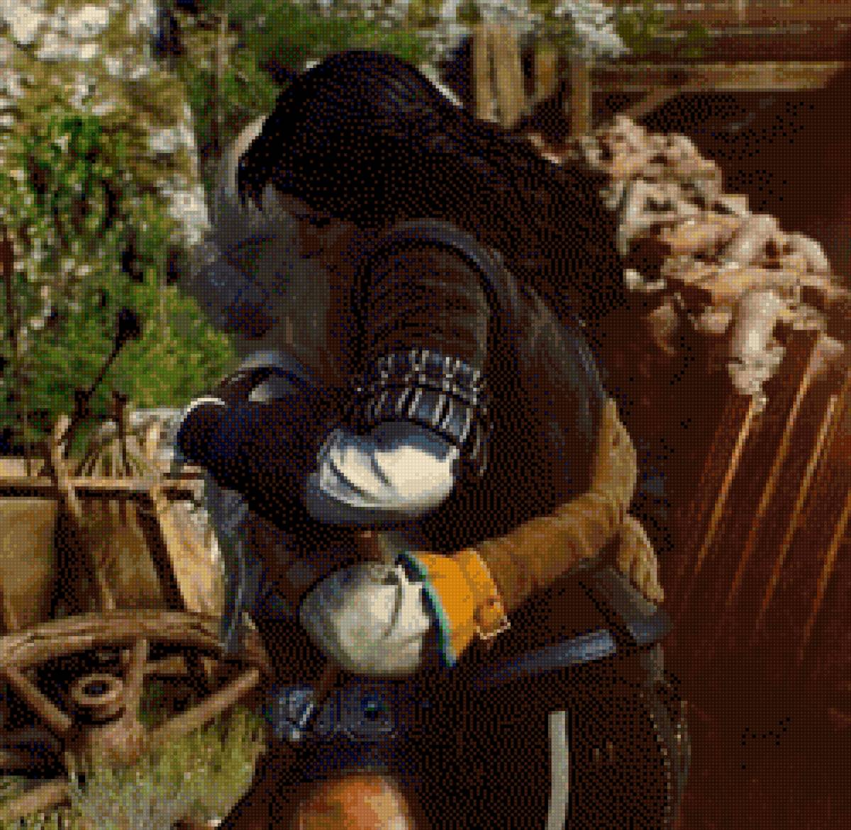 Цири и Йен - ведьмак, йеннифэр, цири - предпросмотр