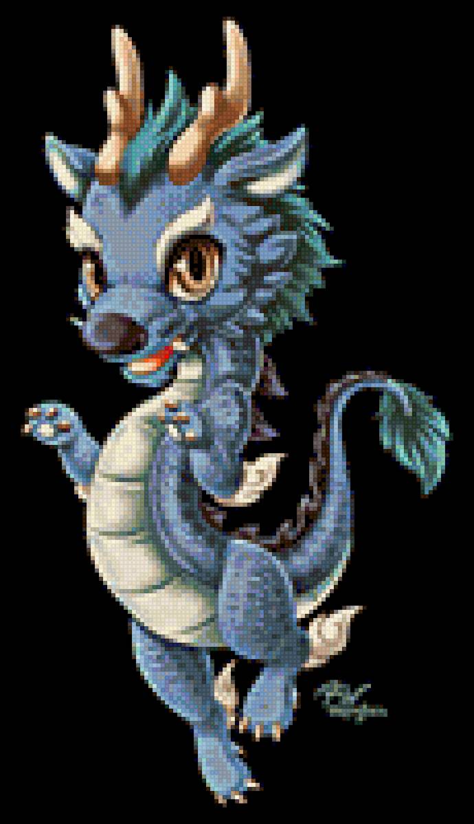 Малыш Дракон - дракончик, дракон - предпросмотр