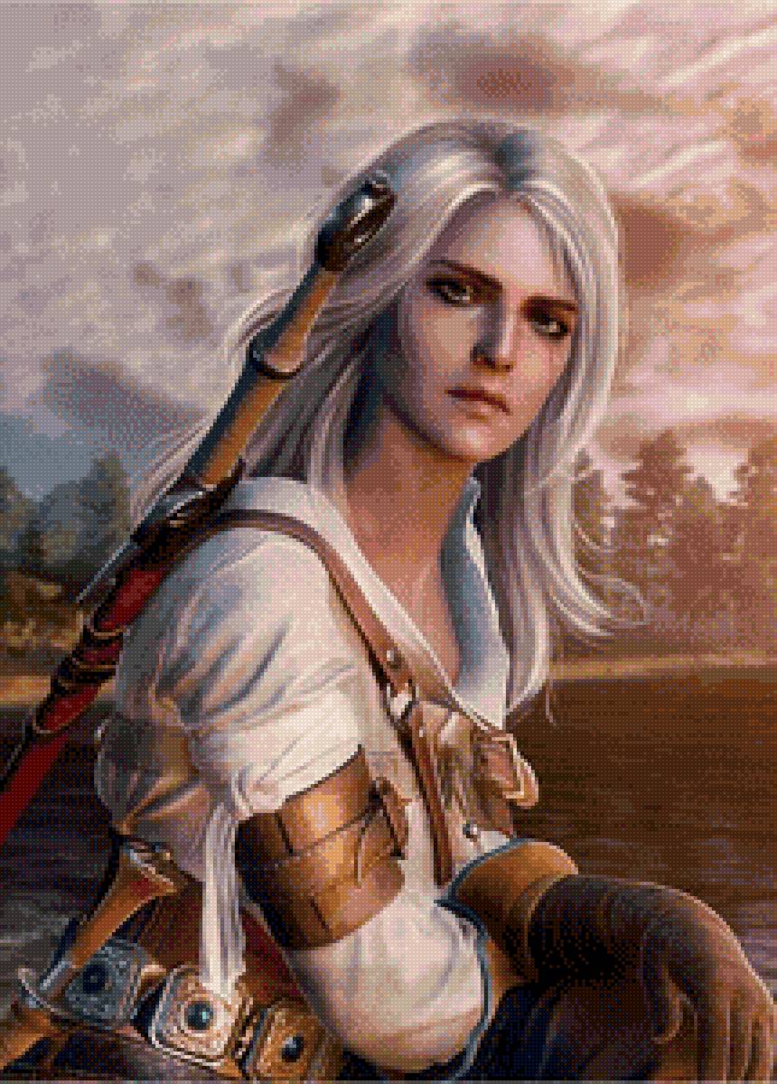 цири - цири, геральт, ведьмак - предпросмотр