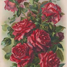 Оригинал схемы вышивки «Розы» (№2599813)