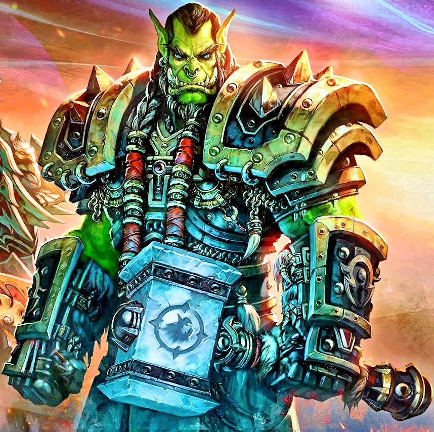 Тралл - орк, warcraft - оригинал