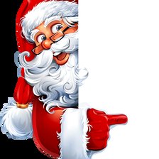 Схема вышивки «Santa»