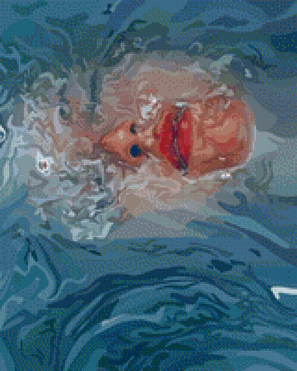 женщина в ванной - женщина, вода - предпросмотр