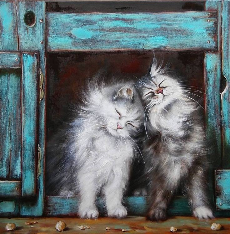 Любовь - коты - оригинал