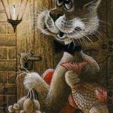 Схема вышивки «Идёт в гости»