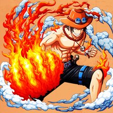 Схема вышивки «Эйс»