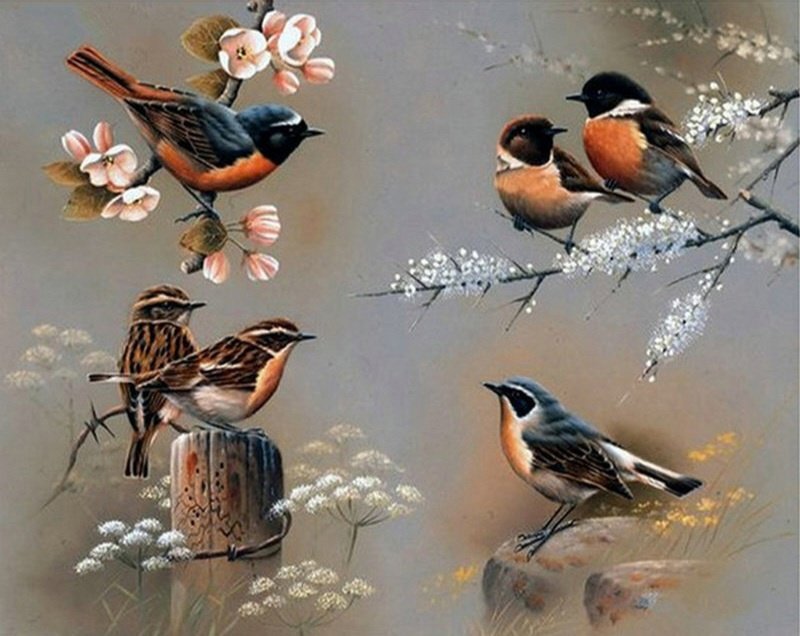 Времена года - животные - оригинал