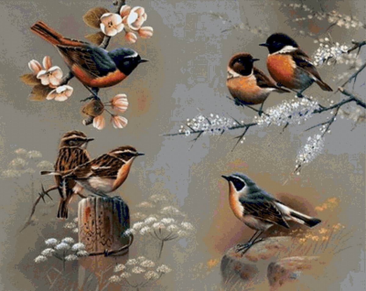 Времена года - животные - предпросмотр