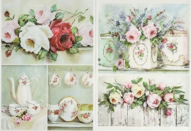 Акварельный семплер - пейзаж - оригинал