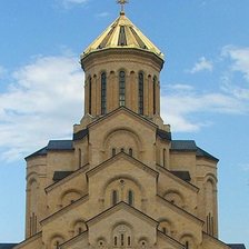 Схема вышивки «სამება»