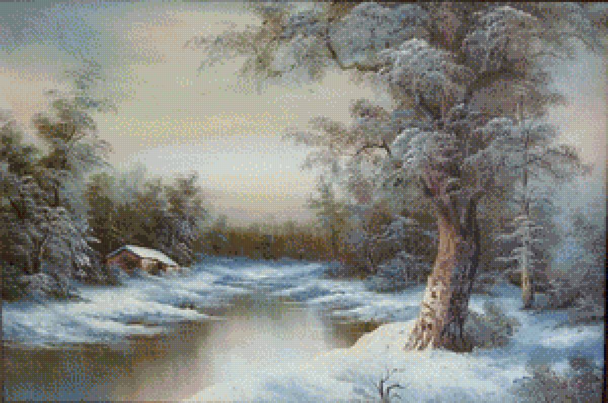 Iarna - natura - предпросмотр