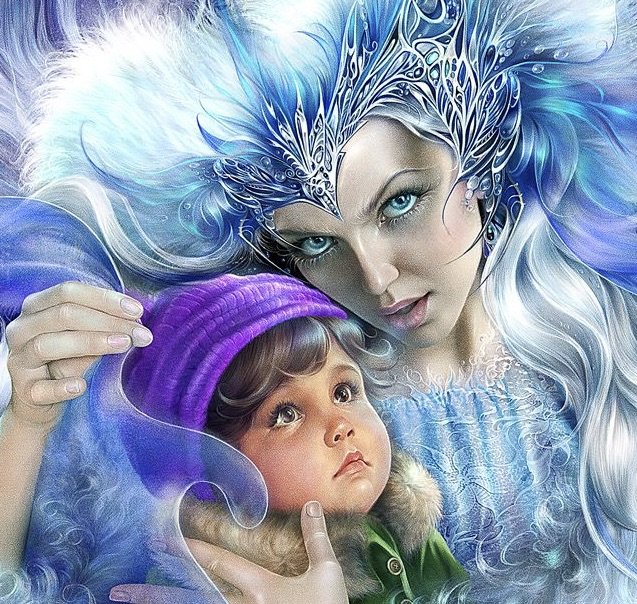 снежная королева - королева, кай, сказка - оригинал