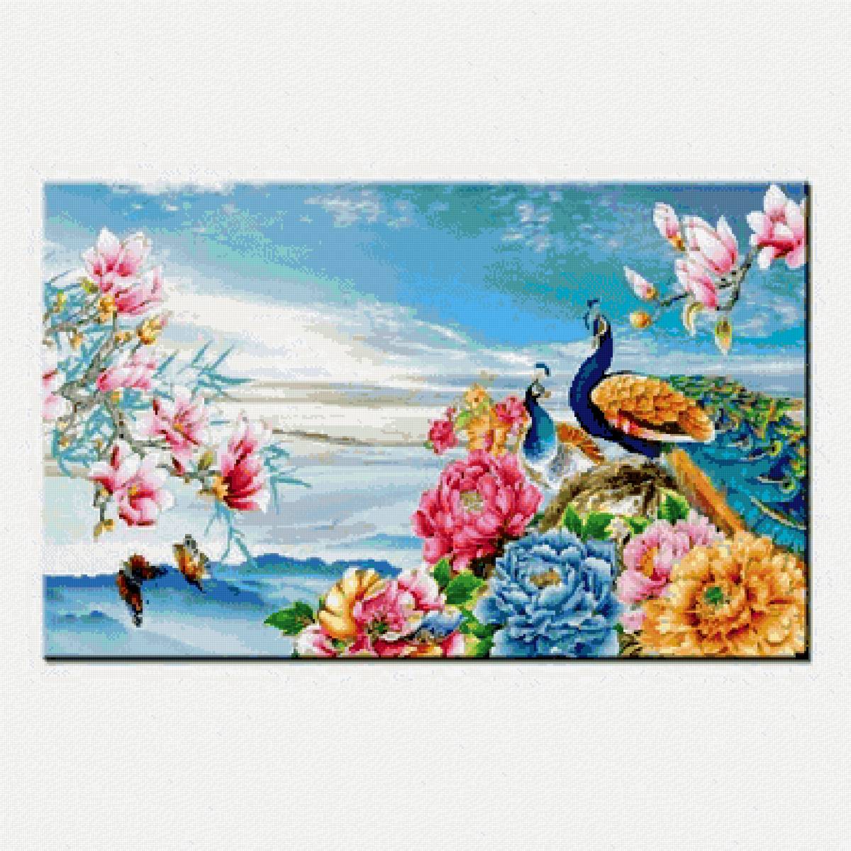 №2603032 - птицы, павлины - предпросмотр