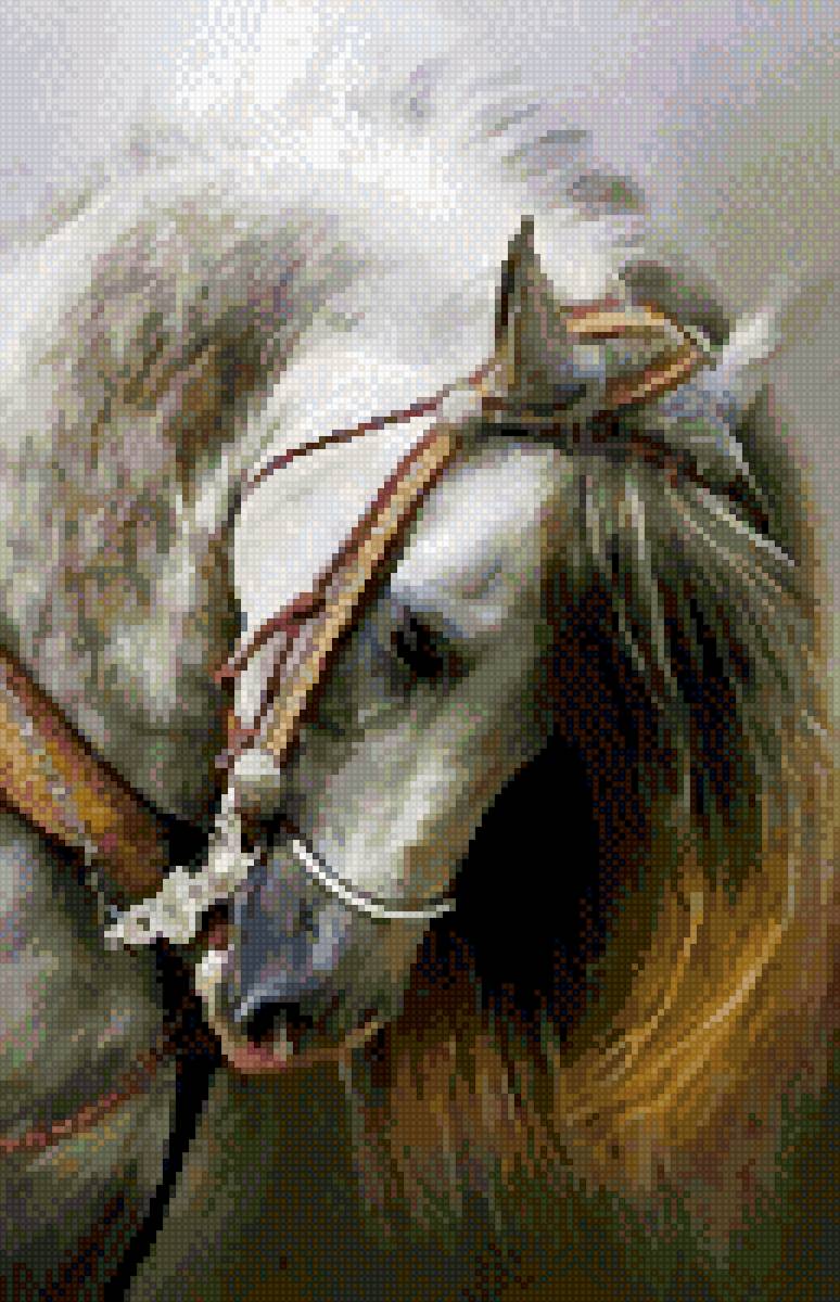 Конь - животные - предпросмотр