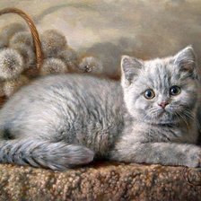 Схема вышивки «Лапочка»