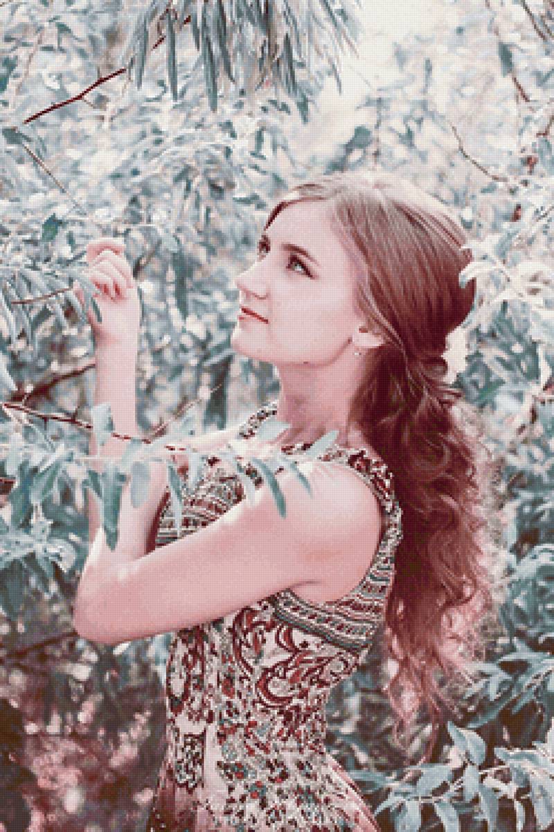 Портрет - девушки, портрет - предпросмотр