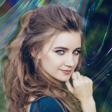 Схема вышивки «Незнакомка»