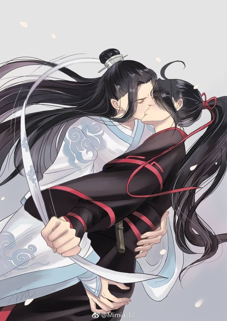 💕 - магистр дьявольского культа, аниме, арт - оригинал