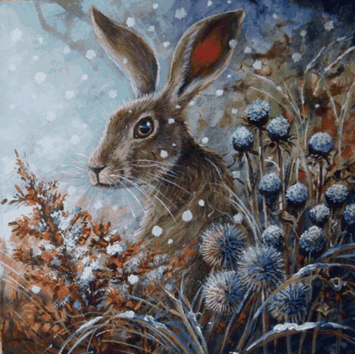 Snow Rabbit illustrated