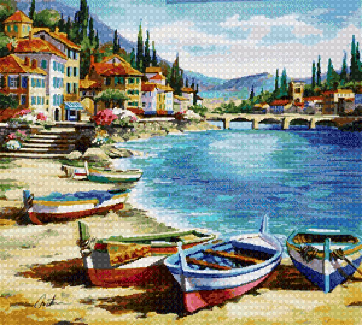 №2606243 - море, лодки, побережье - предпросмотр