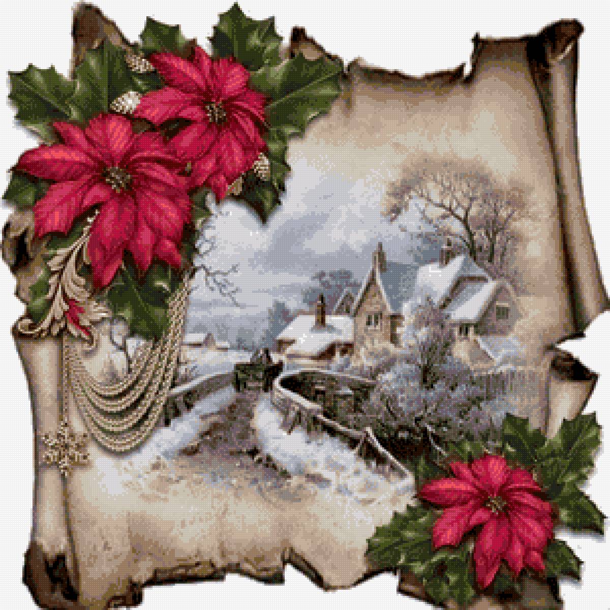 Рождественская сказка - дом, сказки, ангелы, эльфы, рождество - предпросмотр