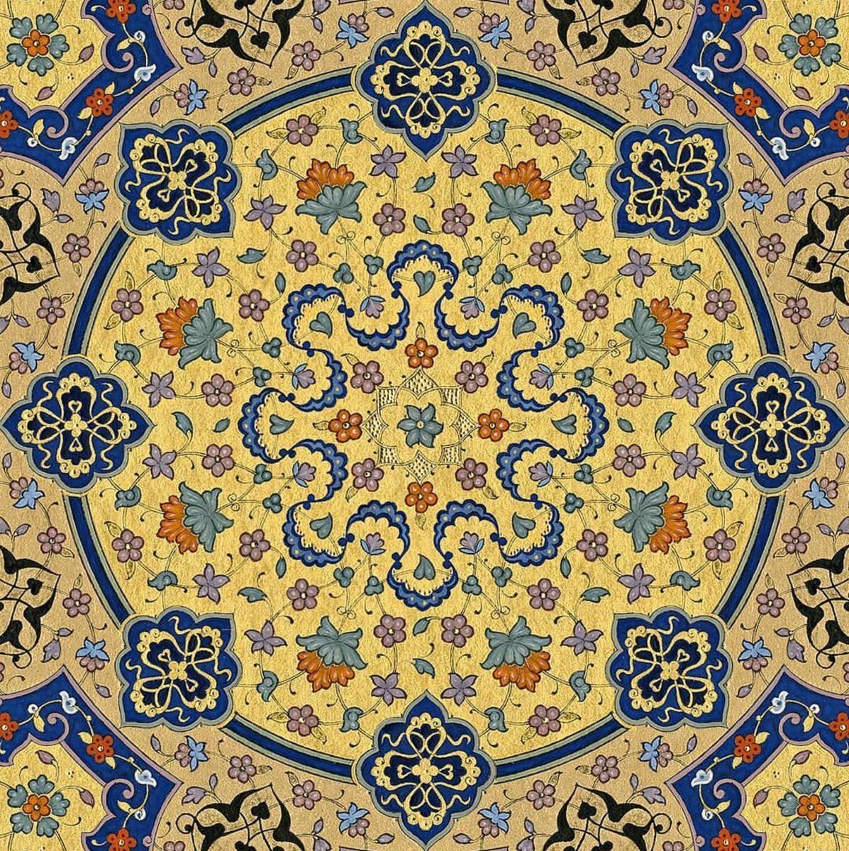 Арабеска орнамент Арабо-мусульманский