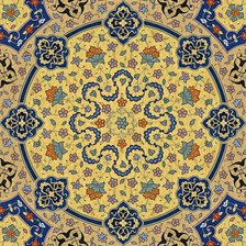 Оригинал схемы вышивки «Арабские мотивы 2» (№2607639)