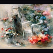 Схема вышивки «primavara»