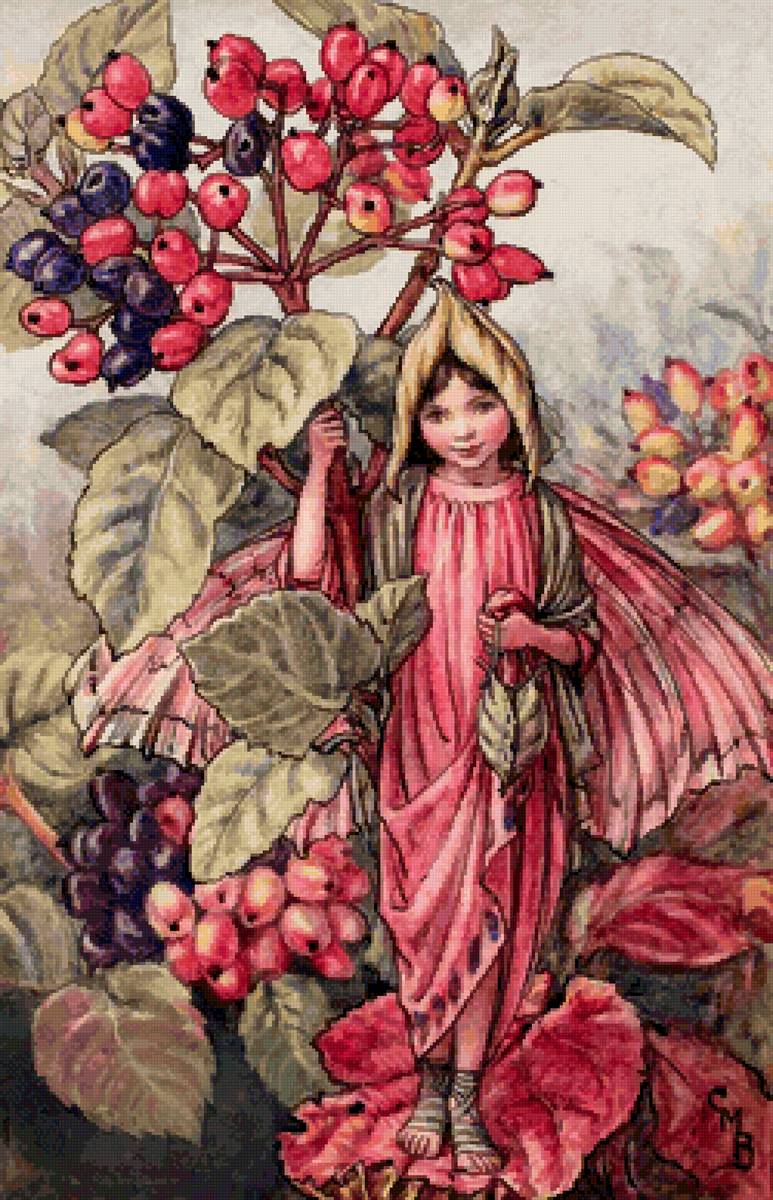 Ветка ягоды - ягода - предпросмотр