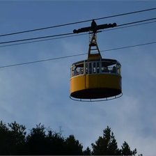 Схема вышивки «Канатная дорога»