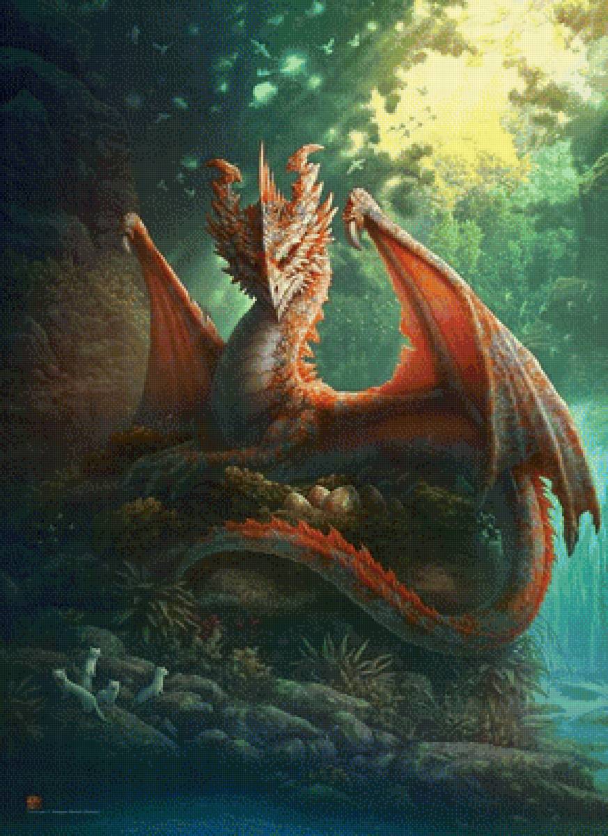 дракон - фентази - предпросмотр