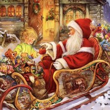 Схема вышивки «Новый год»