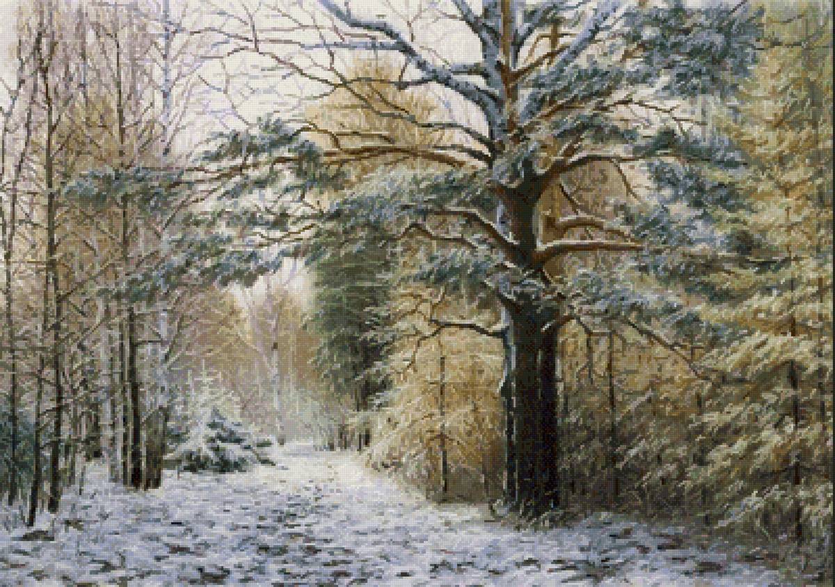 Юрий Мартюшев - природа, пейзаж, юрий мартюшев, зимний пейзаж - предпросмотр