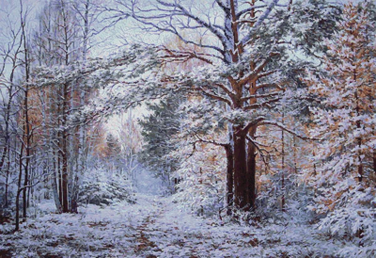 Юрий Мартюшев - природа, пейзаж, юрий мартюшев, зимний пейзаж - предпросмотр