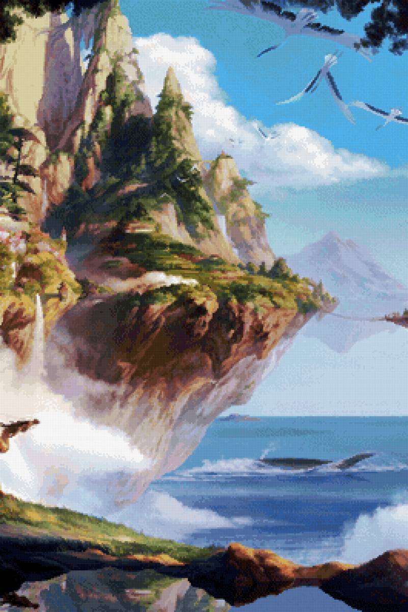 Зачарованный край - море, пейзаж - предпросмотр