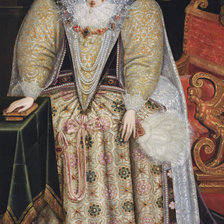 Схема вышивки «Королева Елизавета»