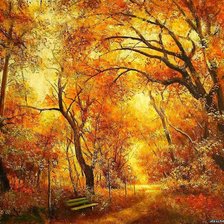 Схема вышивки «ЗОЛОТАЯ ОСЕНЬ»