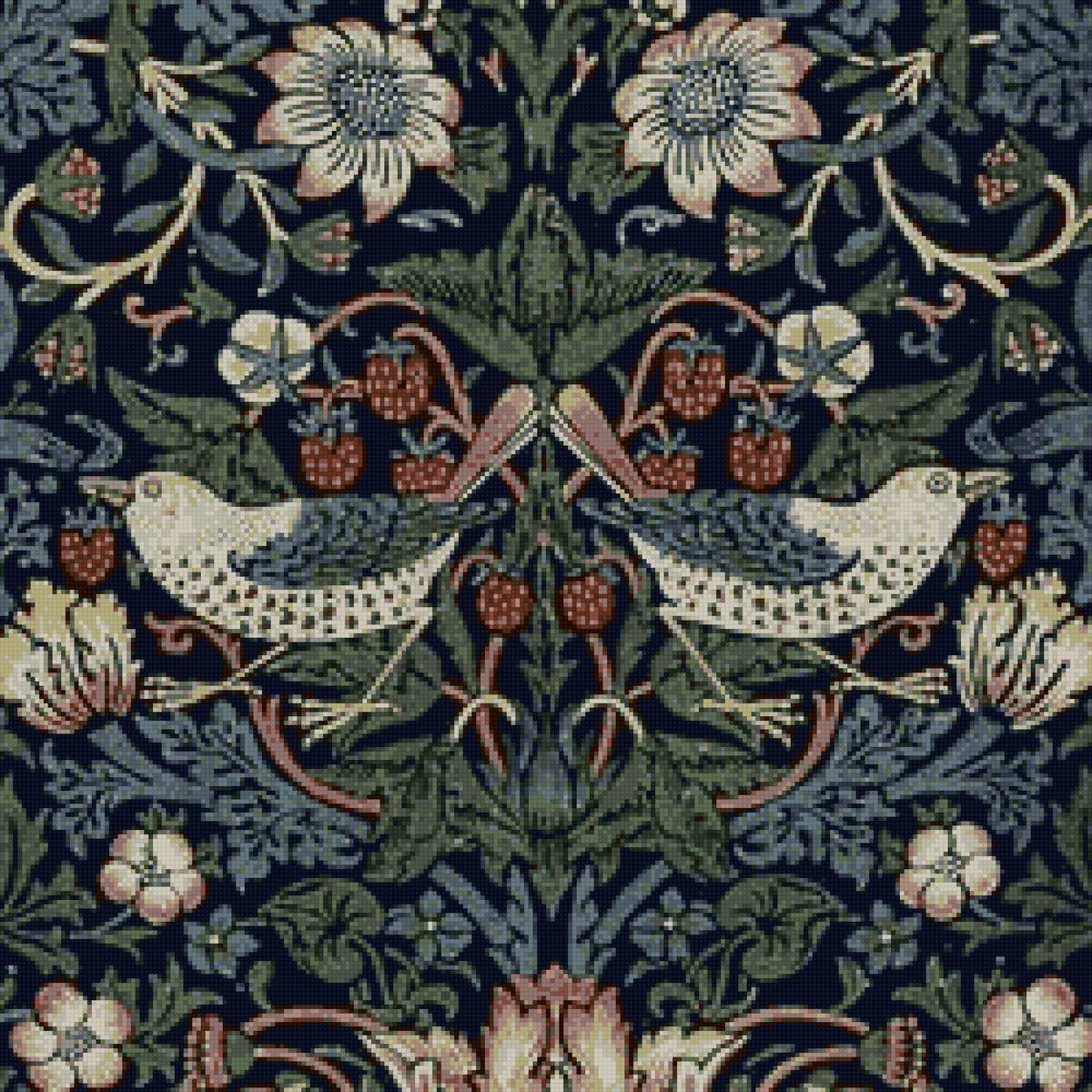 Клубничный воришка 1 - уильямморрис, gamma - предпросмотр