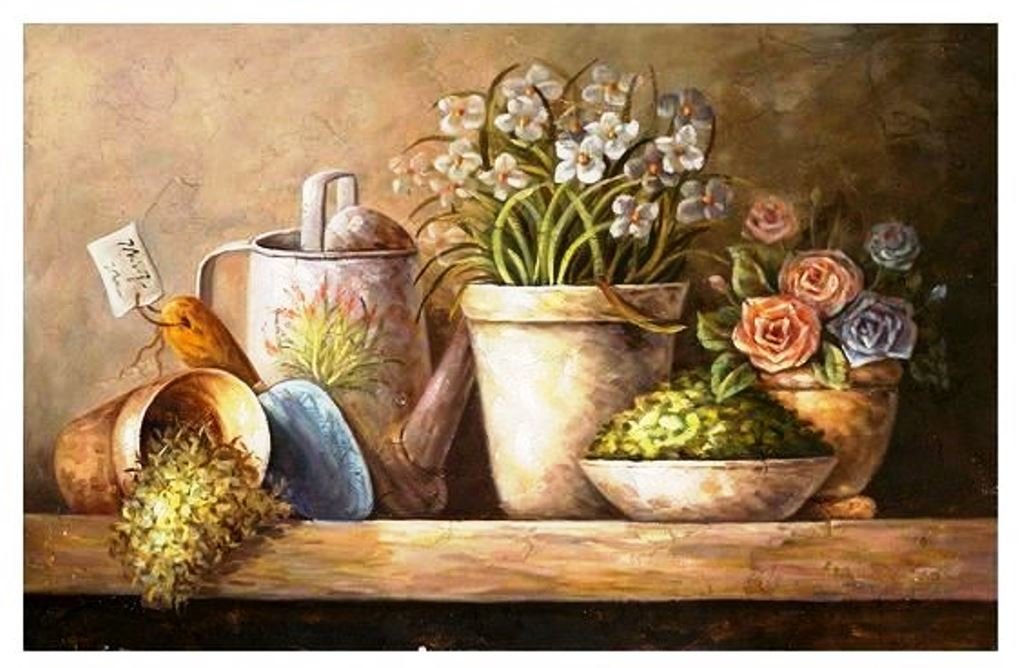 Натюрморт с цветами - цветы, натюрморт - оригинал