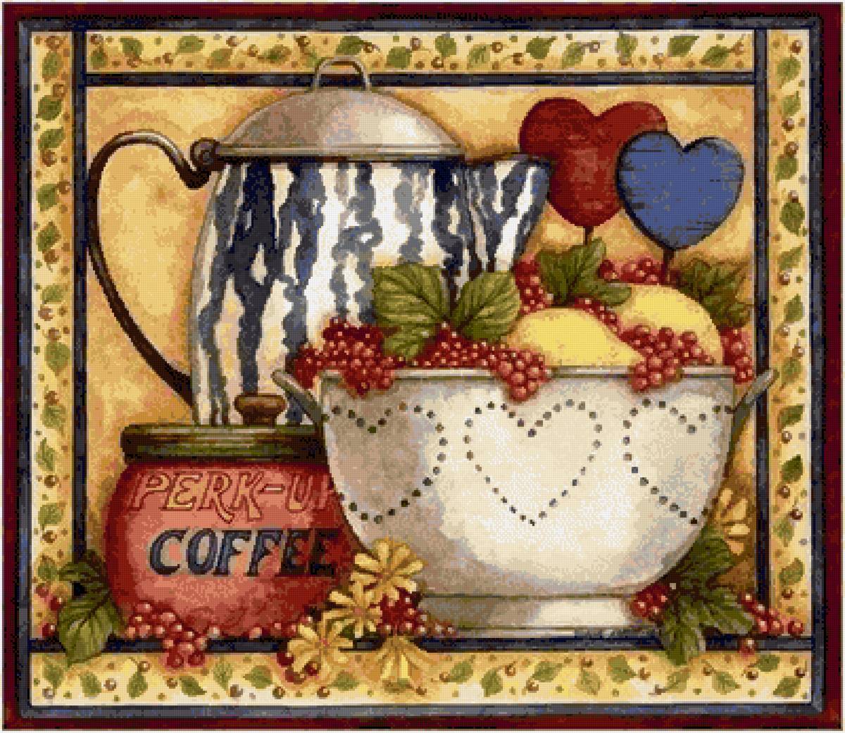 Кухонный натюрморт - уют, кухня, дом - предпросмотр