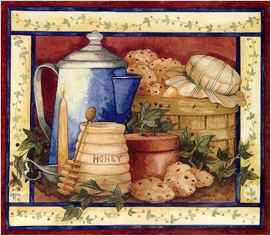 Композиция - уют, дом, кухня - оригинал