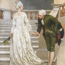 Схема вышивки «Bine ati venit, V. C. Prinsep»