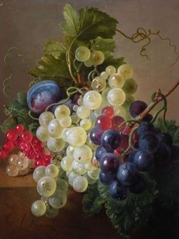 Натюрморт - виноград - оригинал