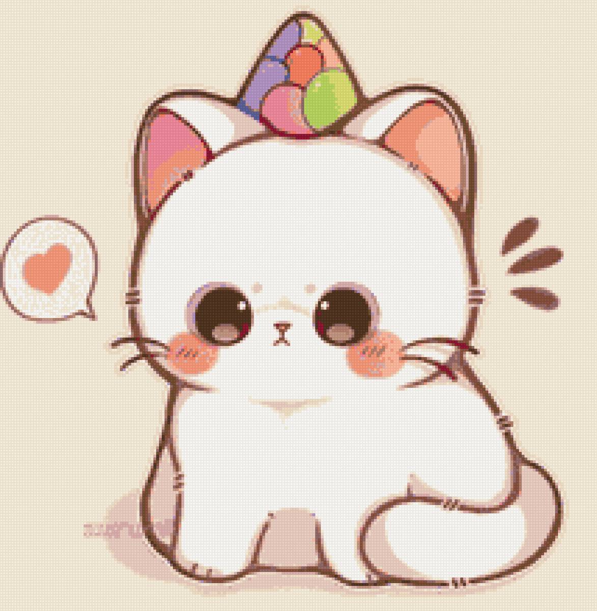 анме котик - котик, аниме - предпросмотр