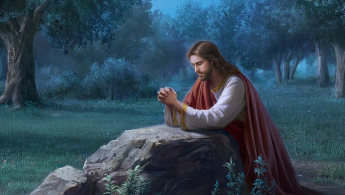 Молитва - гефсиманский сад, иисус - оригинал