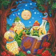 Схема вышивки «банки с мечтами»