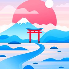 Схема вышивки «япония»